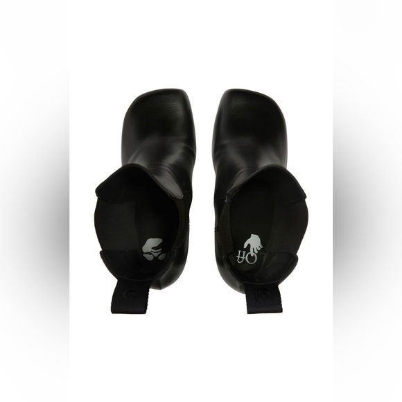 Off-White leather heeled boots - Picture 6 of 9